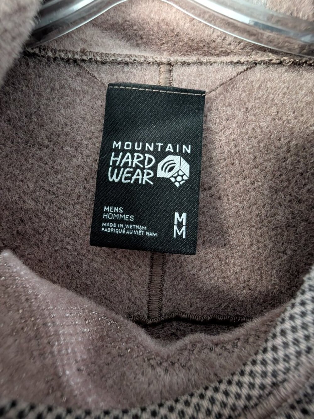 Mountain Hardware Men's Airmesh Long Sleeve Hoody - Medium, Wild Taupe (Brown) - Picture 2 of 3